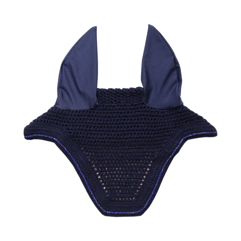Kentucky Fly Veil Wellington Sparkling Dark Navy
